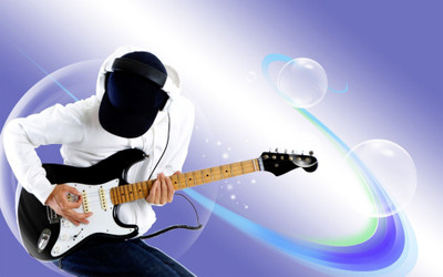 

Akhuratha music-guitar-playing Wall Poster Paper Print(12 inch X 18 inch, Rolled)