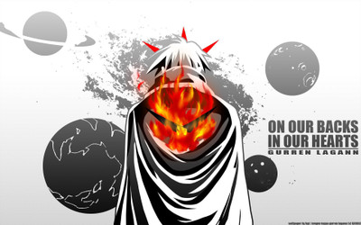 

Akhuratha Anime juegos-metal-lagann-gurren-tengen-toppa Wall Poster Paper Print(12 inch X 18 inch, Rolled)