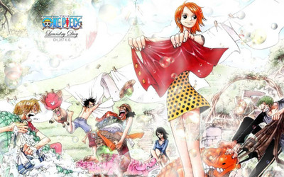 

Akhuratha Anime apiece-laundry Wall Poster Paper Print(12 inch X 18 inch, Rolled)