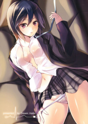 

Akhuratha Anime anime-topless-boobs-school-uniforms-kokoro-connect-inaba-himeko Wall Poster Paper Print(12 inch X 18 inch, Rolled)