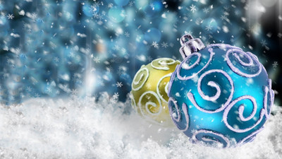 

Akhuratha Anime achristmas-bauble-trees Wall Poster Paper Print(12 inch X 18 inch, Rolled)