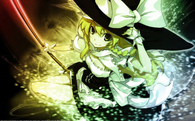 

Akhuratha Anime anime-touhou-kirisame-marisa Wall Poster Paper Print(12 inch X 18 inch, Rolled)