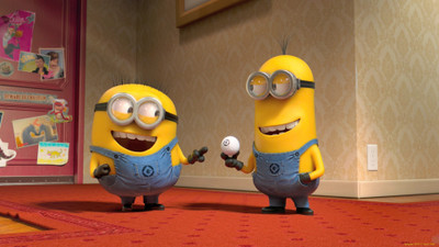 

Aabhaas -minions-movie Wall Poster Paper Print(12 inch X 18 inch, Rolled)