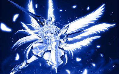 

Akhuratha Anime angels Wall Poster Paper Print(12 inch X 18 inch, Rolled)