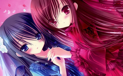 

Akhuratha Anime acute-kawaii-sisterss Wall Poster Paper Print(12 inch X 18 inch, Rolled)