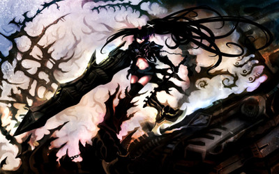 

Akhuratha Anime ablack-shooter-rocks Wall Poster Paper Print(12 inch X 18 inch, Rolled)