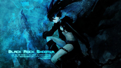 

Akhuratha Anime rock-shooter-black-cool-others Wall Poster Paper Print(12 inch X 18 inch, Rolled)