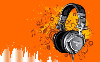 

music-headphones-stereo-dynamics Wall Poster Paper Print(12 inch X 18 inch, Rolled)