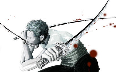 

Akhuratha Anime duel-swords-one-piece-roronoa-zoro Wall Poster Paper Print(12 inch X 18 inch, Rolled)