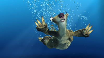 

Akhuratha sloth-ice-background-papers-movies-pixar Wall Poster Paper Print(12 inch X 18 inch, Rolled)