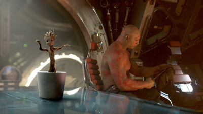 

Akhuratha guardians-of-the-galaxy-groot-drax-the-destroyer-movies Wall Poster Paper Print(12 inch X 18 inch, Rolled)
