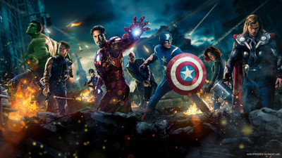 

Wall Poster a/wallpaper-avengers-desktop-movie-customres Paper Print(12 inch X 18 inch, Rolled)