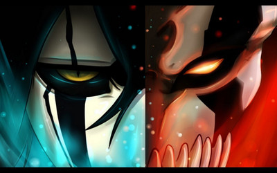 

Akhuratha Anime bleach-espada-hollow-ichigo-kurosaki-ichigo-masks-ulquiorra-cifer-yellow-eyes Wall Poster Paper Print(12 inch X 18 inch, Rolled)