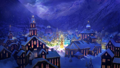 

Akhuratha Anime christmas Wall Poster Paper Print(12 inch X 18 inch, Rolled)
