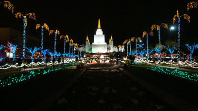 

christmas-music-victorian-temple-oakland-ideas-wikipedia-commons-mormon Wall Poster Paper Print(12 inch X 18 inch, Rolled)