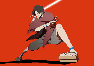 

Akhuratha Anime anime-mugen-samurai-champloo Wall Poster Paper Print(12 inch X 18 inch, Rolled)