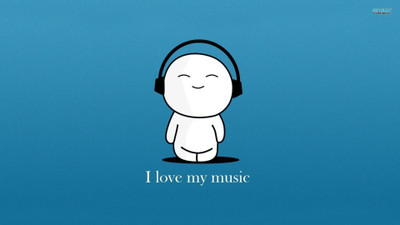 

Akhuratha i-love-my-music Wall Poster Paper Print(12 inch X 18 inch, Rolled)