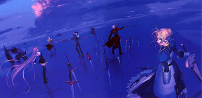 

Akhuratha Anime archer-fatestay-night-saber Wall Poster Paper Print(12 inch X 18 inch, Rolled)