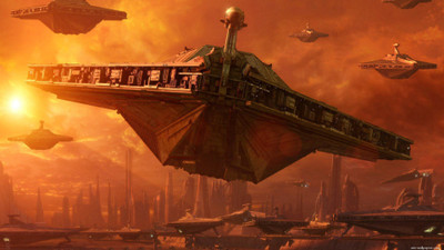 

Wall Poster a/-star-wars-attack-clones-episode-widescreens-movie-background-poster Paper Print(12 inch X 18 inch, Rolled)
