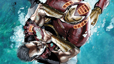 

Aabhaas iron-man-fight-underwater-shows-movies-tvshows Wall Poster Paper Print(12 inch X 18 inch, Rolled)