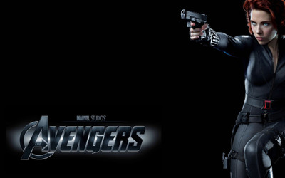 

Aabhaas avengers-movie-widow-black- Wall Poster Paper Print(12 inch X 18 inch, Rolled)