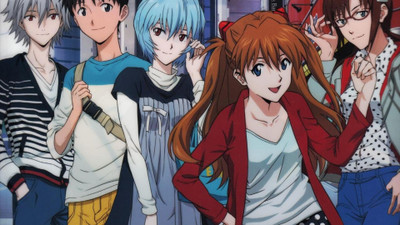 

Akhuratha Anime neon-genesis-evangelion-asuka-langley-soryu-ayanami-rei-shinji-ikari Wall Poster Paper Print(12 inch X 18 inch, Rolled)