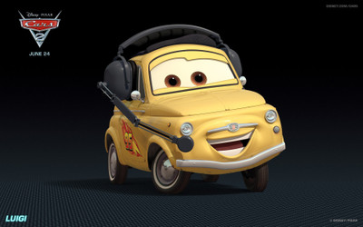 

Akhuratha cars-movie-luigi-backgrounds Wall Poster Paper Print(12 inch X 18 inch, Rolled)