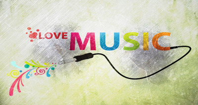 

love-music Wall Poster Paper Print(12 inch X 18 inch, Rolled)