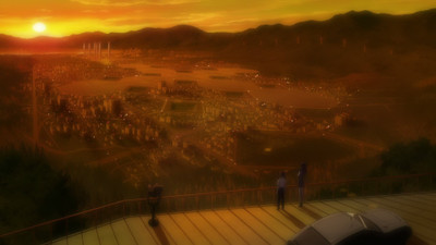 

Akhuratha Anime cityscape-scenery-imagess Wall Poster Paper Print(12 inch X 18 inch, Rolled)