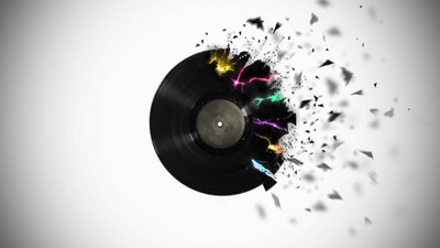 

music-record-colors-rainbow-dance Wall Poster Paper Print(12 inch X 18 inch, Rolled)