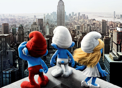 

Akhuratha wthe-smurfs-movie Wall Poster Paper Print(12 inch X 18 inch, Rolled)