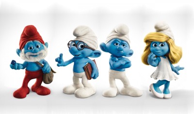 

Aabhaas -movie-smurfs-wallpaer Wall Poster Paper Print(12 inch X 18 inch, Rolled)