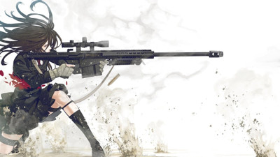 

Akhuratha Anime images-guns-cool- Wall Poster Paper Print(12 inch X 18 inch, Rolled)