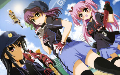 

Akhuratha Anime beats-angels Wall Poster Paper Print(12 inch X 18 inch, Rolled)
