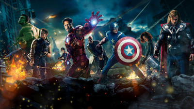 

Aabhaas -movie-avengers--hd-background Wall Poster Paper Print(12 inch X 18 inch, Rolled)