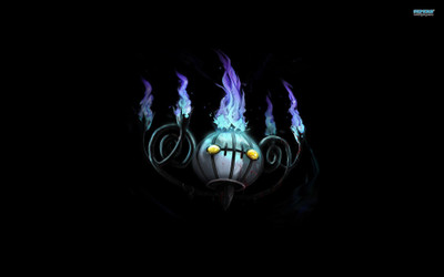 

Akhuratha Anime pokemons-chandelure-cool-deadmauphoto Wall Poster Paper Print(12 inch X 18 inch, Rolled)