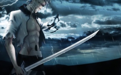 

Akhuratha Anime bleach-espada-grimmjow-jaegerjaquez Wall Poster Paper Print(12 inch X 18 inch, Rolled)