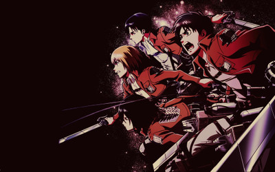 

Akhuratha Anime shingeki-no-kyojin-eren-jeager-mikasa-ackerman-armin-arlert-levi-ackerman Wall Poster Paper Print(12 inch X 18 inch, Rolled)