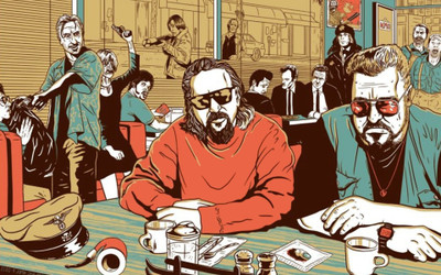 

Akhuratha pulp-fiction-reservoir-dogs-the-big-lebowski-no-country-for-old-men-fargo-inglorious-bastards Wall Poster Paper Print(12 inch X 18 inch, Rolled)