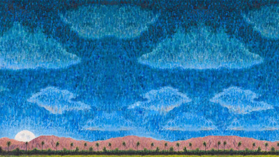 

Akhuratha Anime sky-blue Wall Poster Paper Print(12 inch X 18 inch, Rolled)
