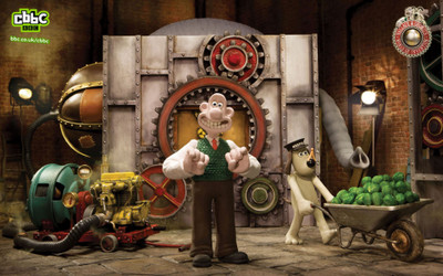 

Aabhaas machine-panel-hot-gromit-wallace-vision-decade-gallery-movies Wall Poster Paper Print(12 inch X 18 inch, Rolled)