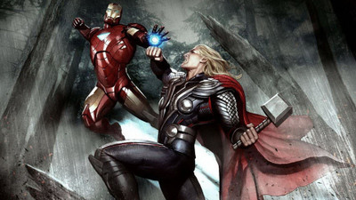 

Akhuratha movies-the-avengers-iron-man-thor Wall Poster Paper Print(12 inch X 18 inch, Rolled)