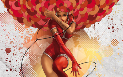 

autumn-woman-headphone Wall Poster Paper Print(12 inch X 18 inch, Rolled)