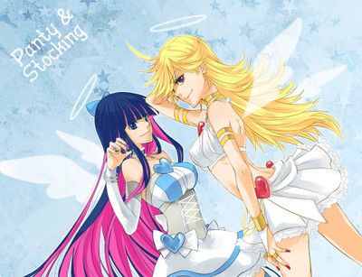 

Akhuratha Anime panty-amp-stocking-with-garterbelt Wall Poster Paper Print(12 inch X 18 inch, Rolled)
