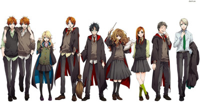 

Akhuratha Anime aharry-potter Wall Poster Paper Print(12 inch X 18 inch, Rolled)