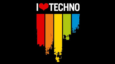 

techno-music-loves-adjusted Wall Poster Paper Print(12 inch X 18 inch, Rolled)