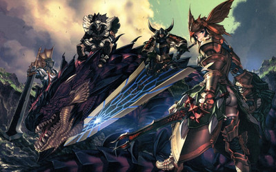 

Akhuratha Anime swords-dragonss Wall Poster Paper Print(12 inch X 18 inch, Rolled)