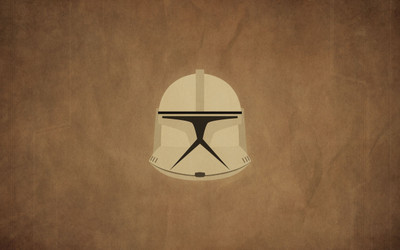 

Aabhaas star-wars-clone-trooper-science-fiction-minimalism-movies-helmets-brown-background Wall Poster Paper Print(12 inch X 18 inch, Rolled)