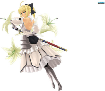 

Akhuratha Anime night-pixel-saber-large Wall Poster Paper Print(12 inch X 18 inch, Rolled)