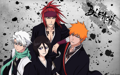 

Akhuratha Anime bleach-abarai-fresh-toshiro-renji-hitsugaya-kurosaki-ichigo-kuchiki-rukia-images Wall Poster Paper Print(12 inch X 18 inch, Rolled)